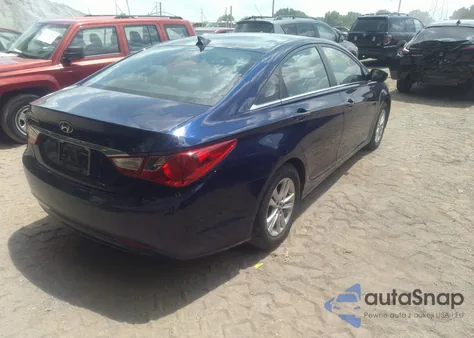 2012 Hyundai Sonata Gls из США, поврежденный, VIN 5NPEB4AC6CH310449